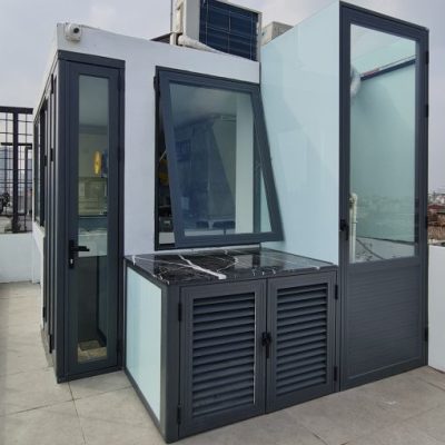 Cửa sổ nhôm Xingfa mở hất 1 cánh