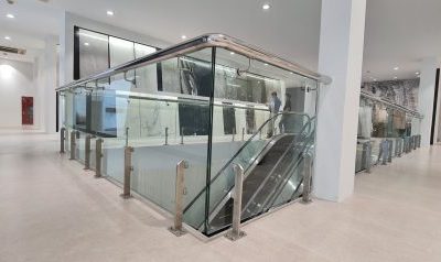 Cấu tạo lan can kính cường lực