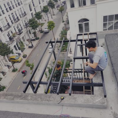 Lắp đặt mái kính cản nhiệt uy tín chất lượng