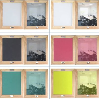 Kính điện thông minh có những màu gì? Bảng màu kính điện