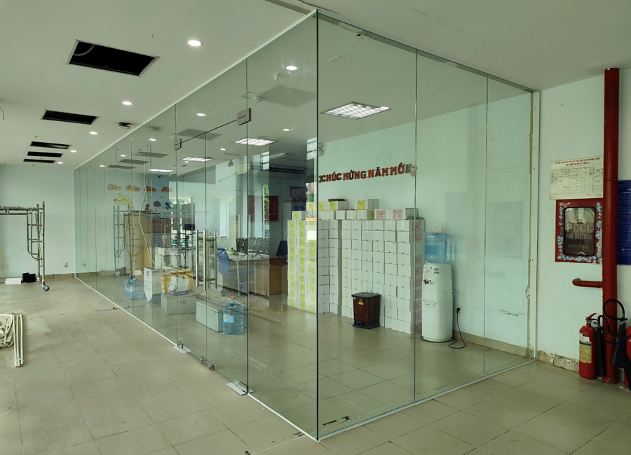 Công trình vách kính cường lực