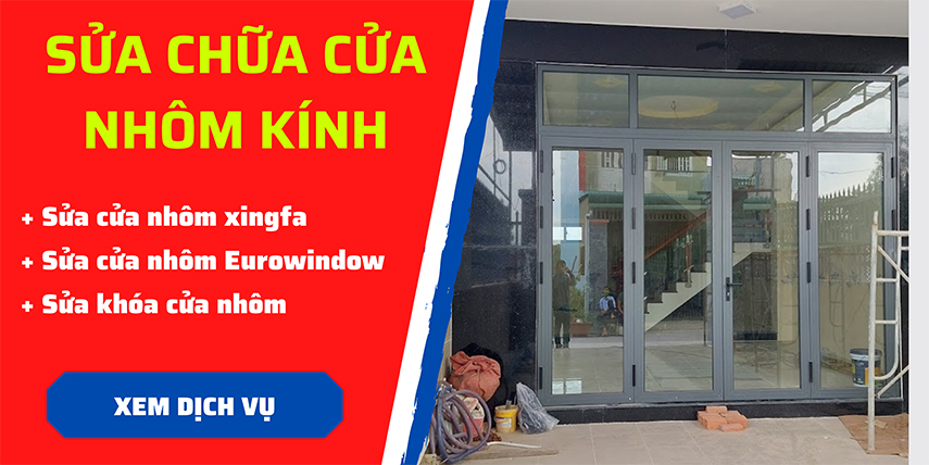 Dịch vụ Sửa chữa cửa kính.